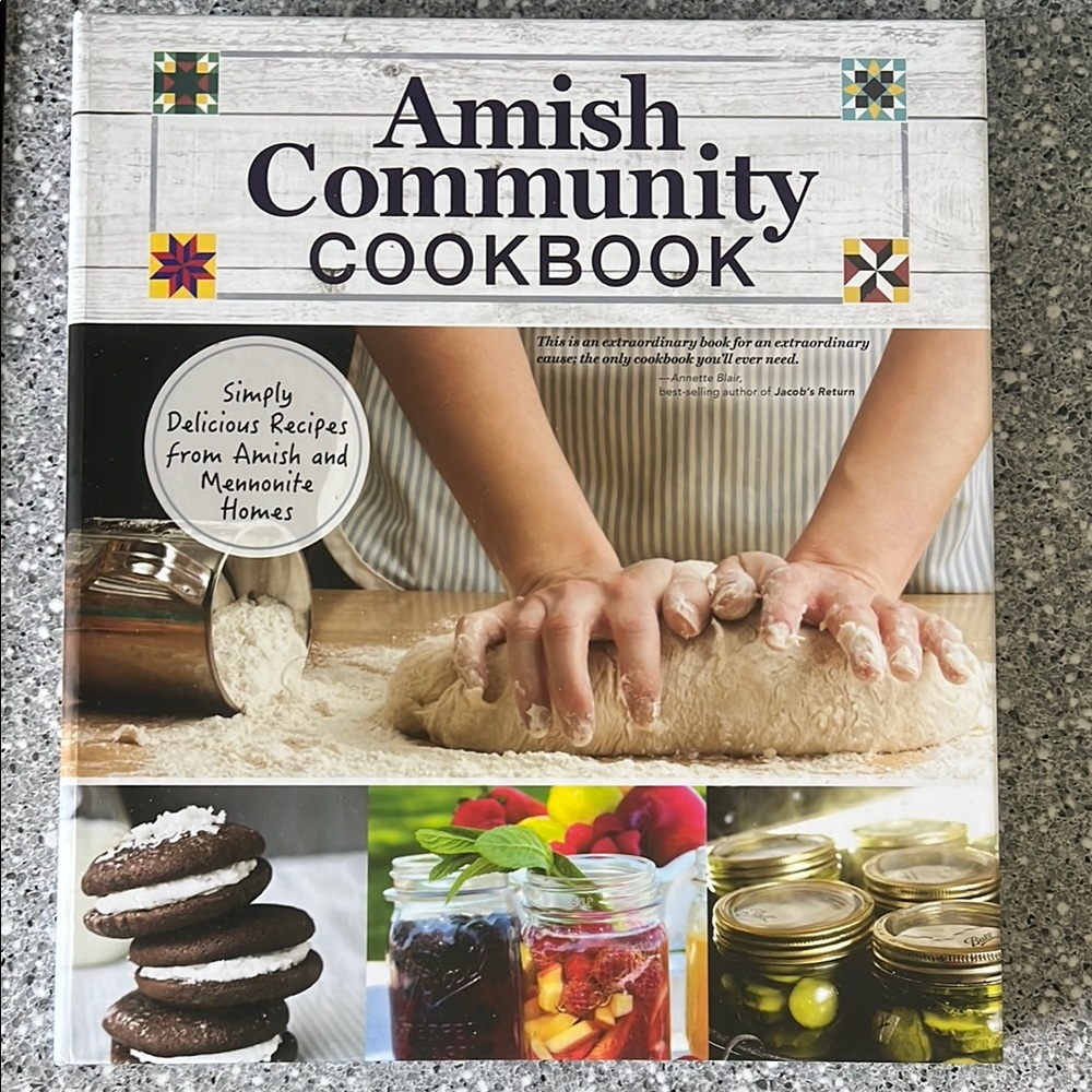 NWOT Amish Community Cookbook